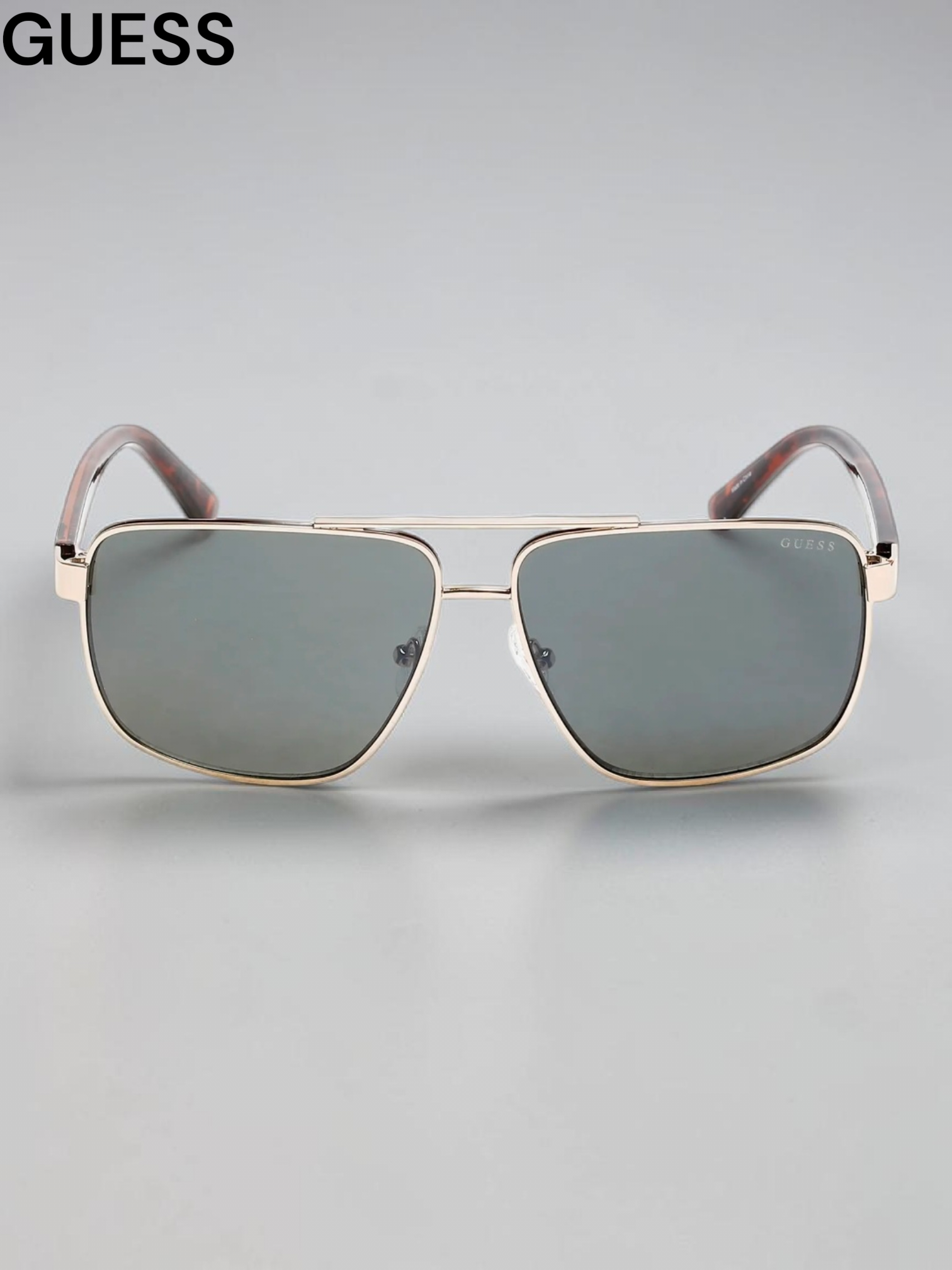 Guess 61mm Rectangular Sunglasses