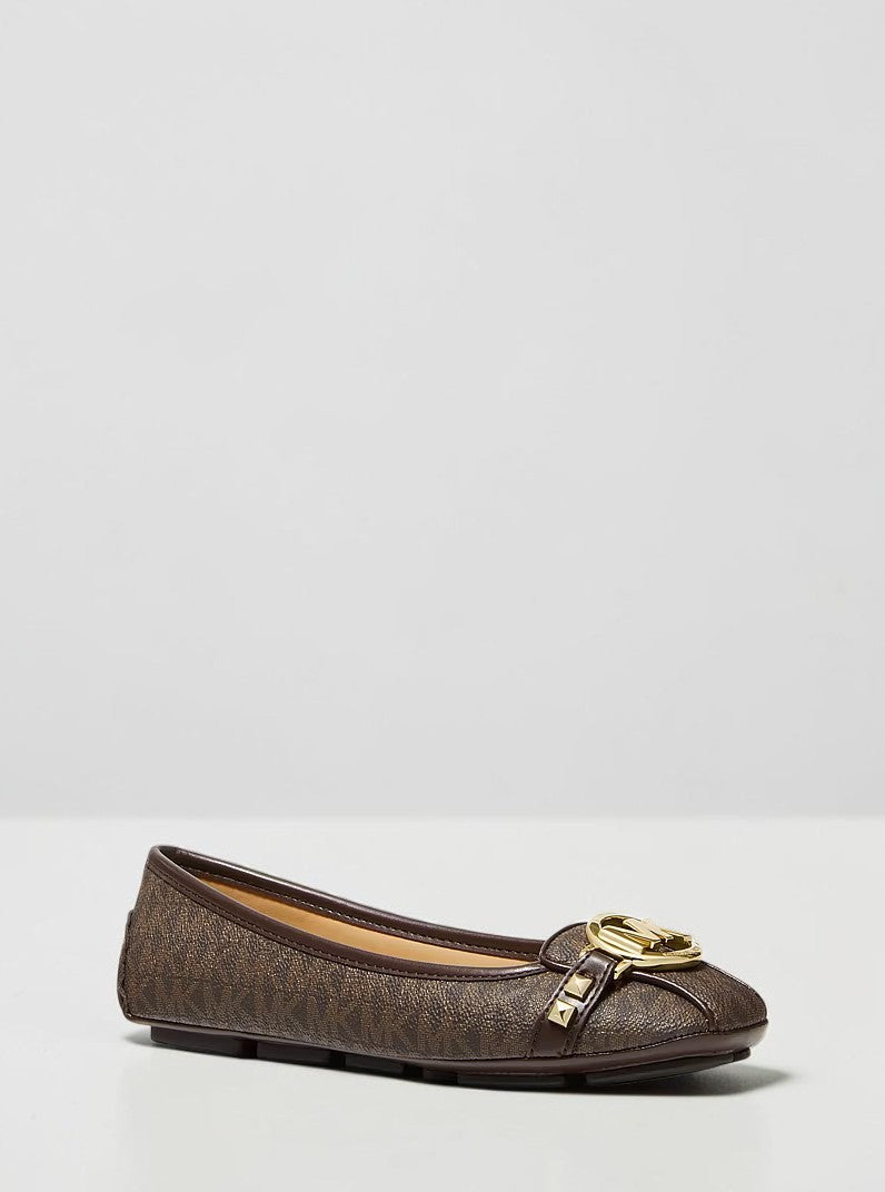 Michael Kors Fulton Studded Logo Moccasin,49T8FUFR1B