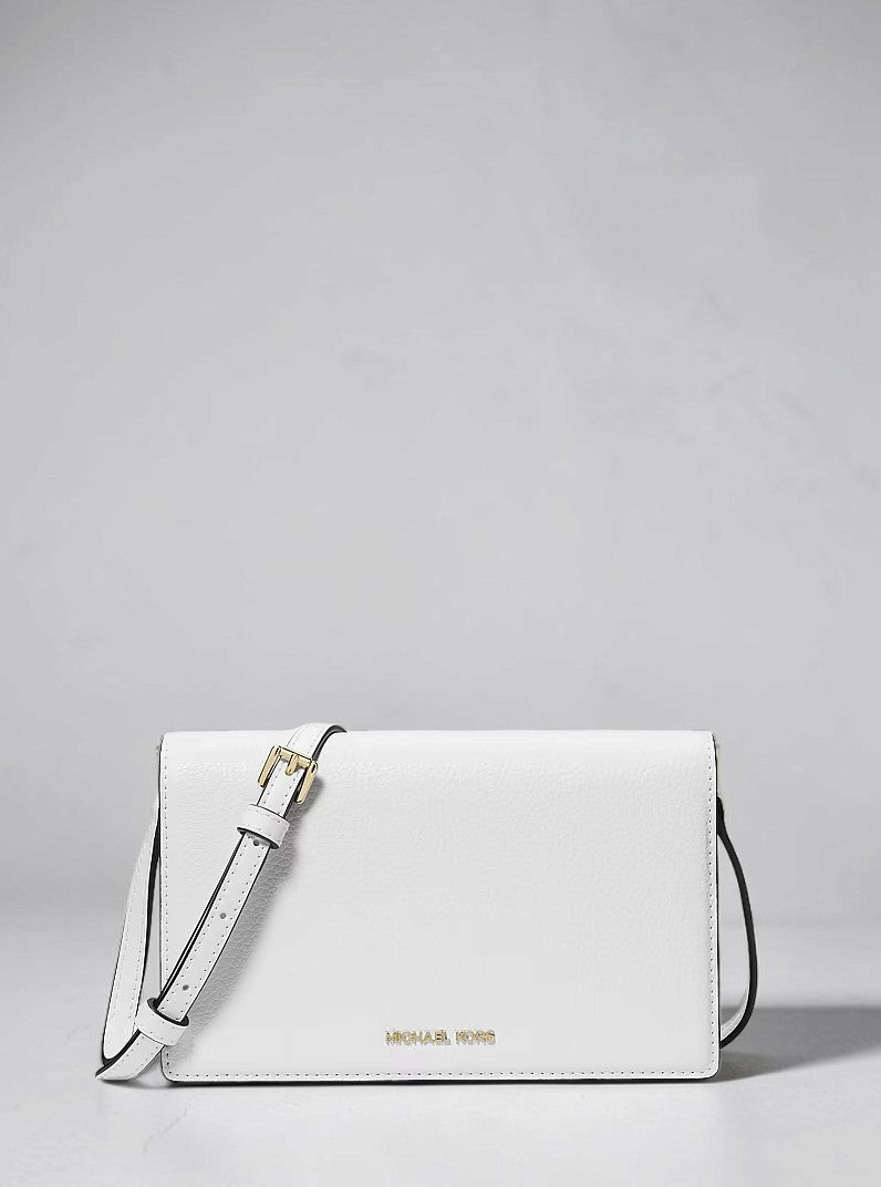 Michael Kors Marlowe Medium Leather Crossbody Bag,32S6G0ZC6L