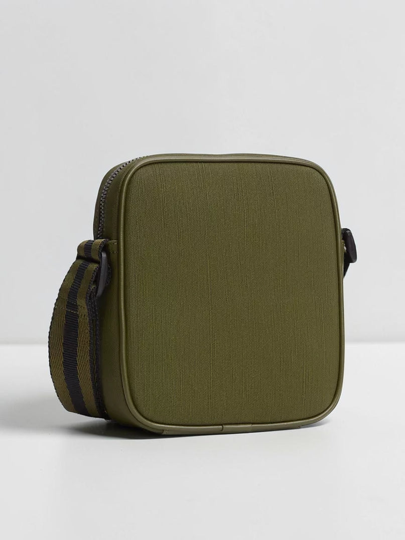 Hilfiger Logo Textured  Reporter Bag