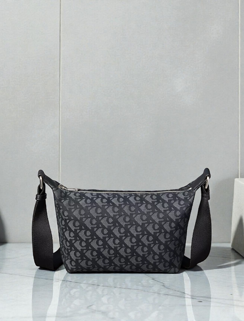 C.K Ultralight Logo Jacquard Shoulder Bag 4F3353G