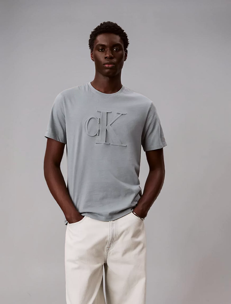 Embossed Monogram Classic T-Shirt