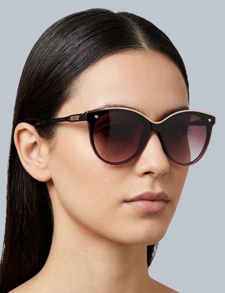 LADIES CAT-EYE SHIELD SUNGLASSES
SKU: PA5031-0000A