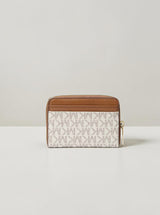 Jet Set Travel Medium Logo Zip-Around Card Case,35H9GTVZ2B