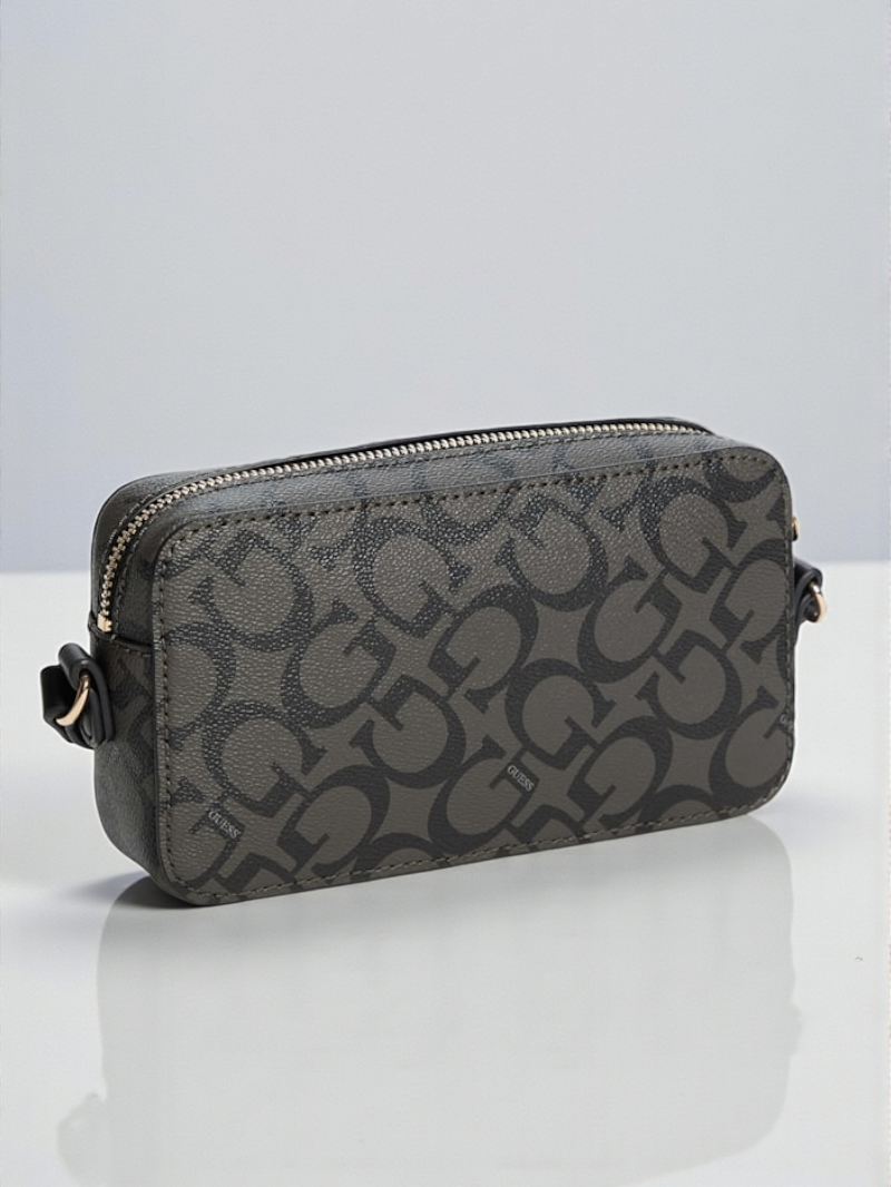 Kyrie  Faux-Leather Camera Crossbody