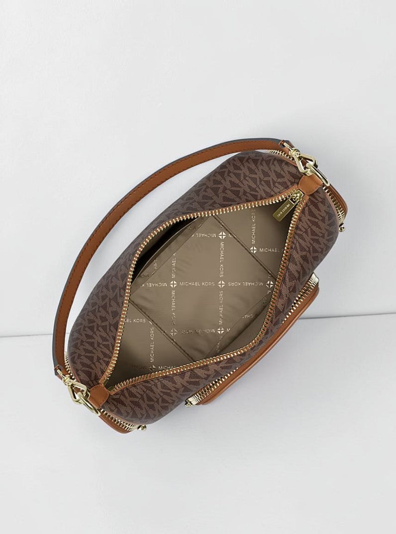 Michael Kors Merritt Signature Logo Convertible Crossbody Bag,35S6S0WC1B