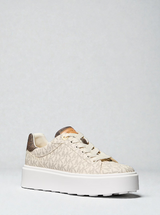 M.k Romey Two-Tone Logo Platform Sneaker