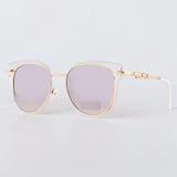 Guess Silver Cat Eye Ladies Sunglasses, GF0343