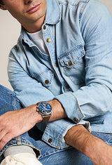 Bennett Multifunction  Leather Watch