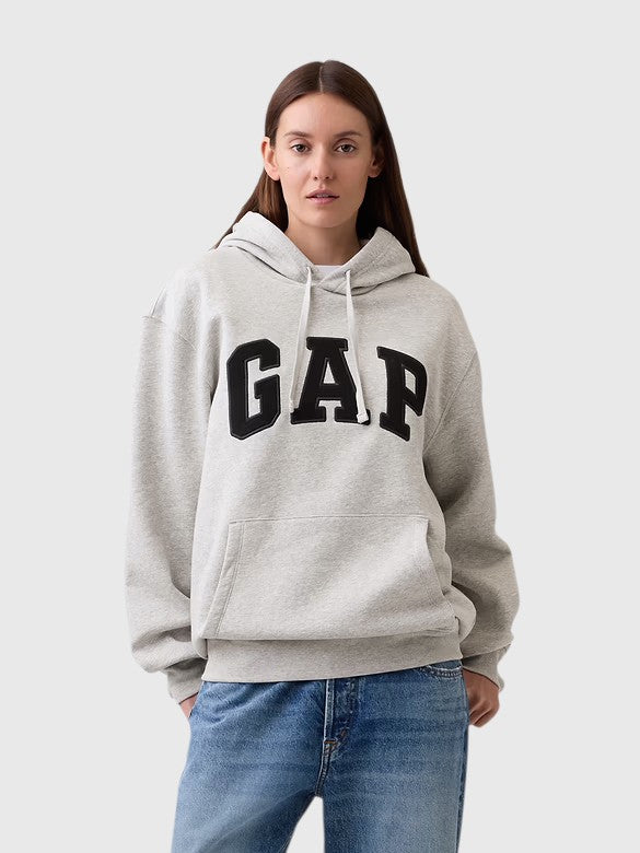 GAP Relaxed Gap City Logo Hoodie,1178568