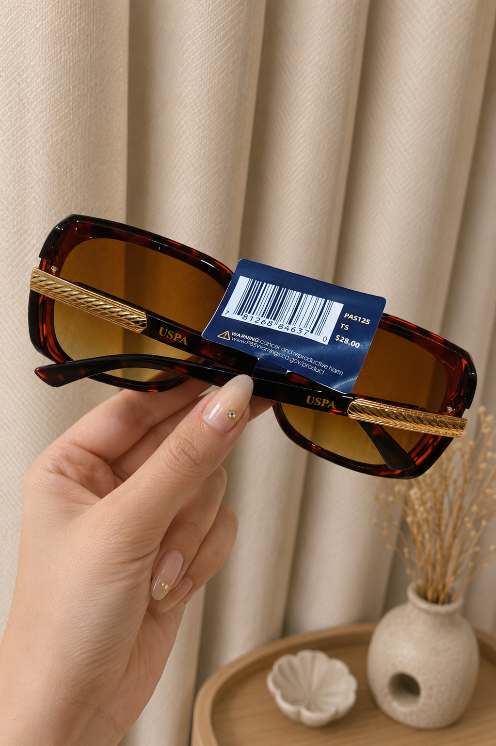 Immediate GEOMETRIC MOD ICON SUNGLASSES,PA5125-0000A