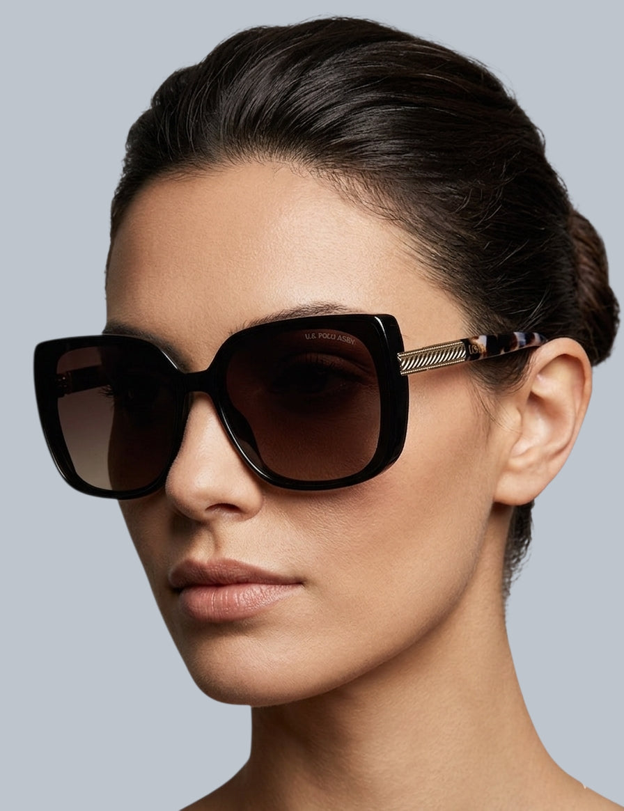 GEOMETRIC MOD ICON SUNGLASSES,PA5125-0000A