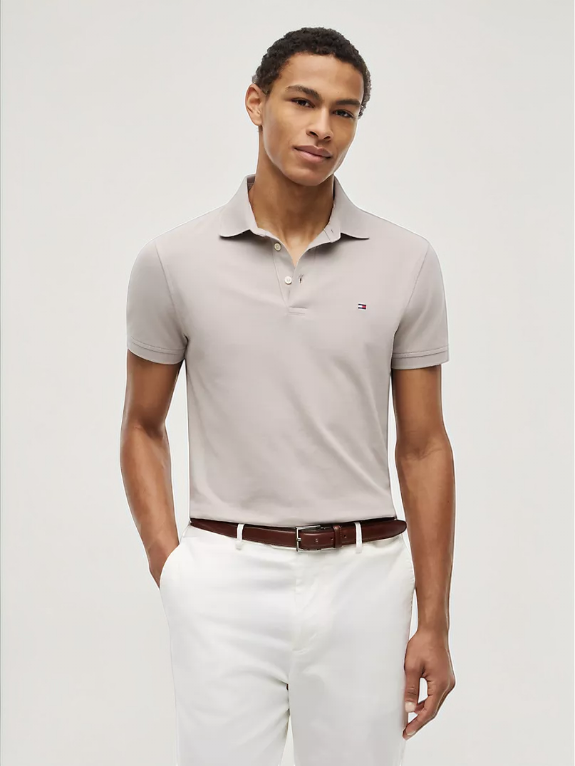 Tommy Smooth Cotton Polo T shirt