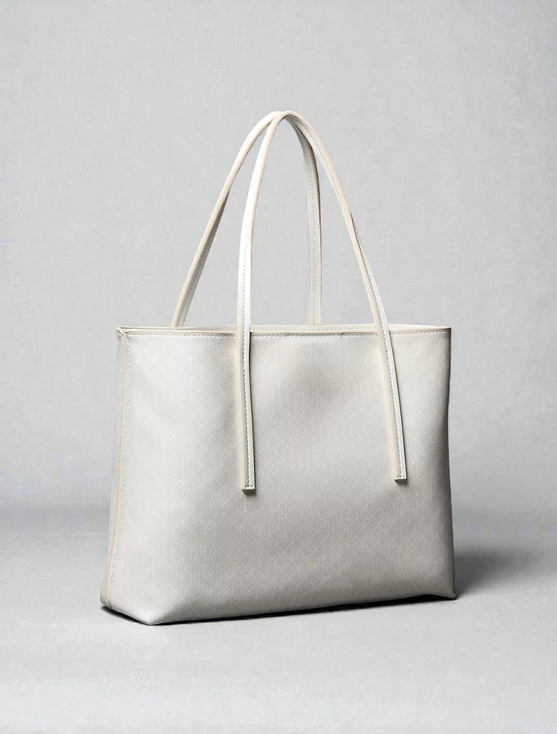 C.K Allover Emblem Logo  Tote Bag with Pouch 4F3267G