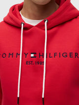 TOMMY HILFIGER Embroidered Tommy Logo Hoodie,78JB336-XLG