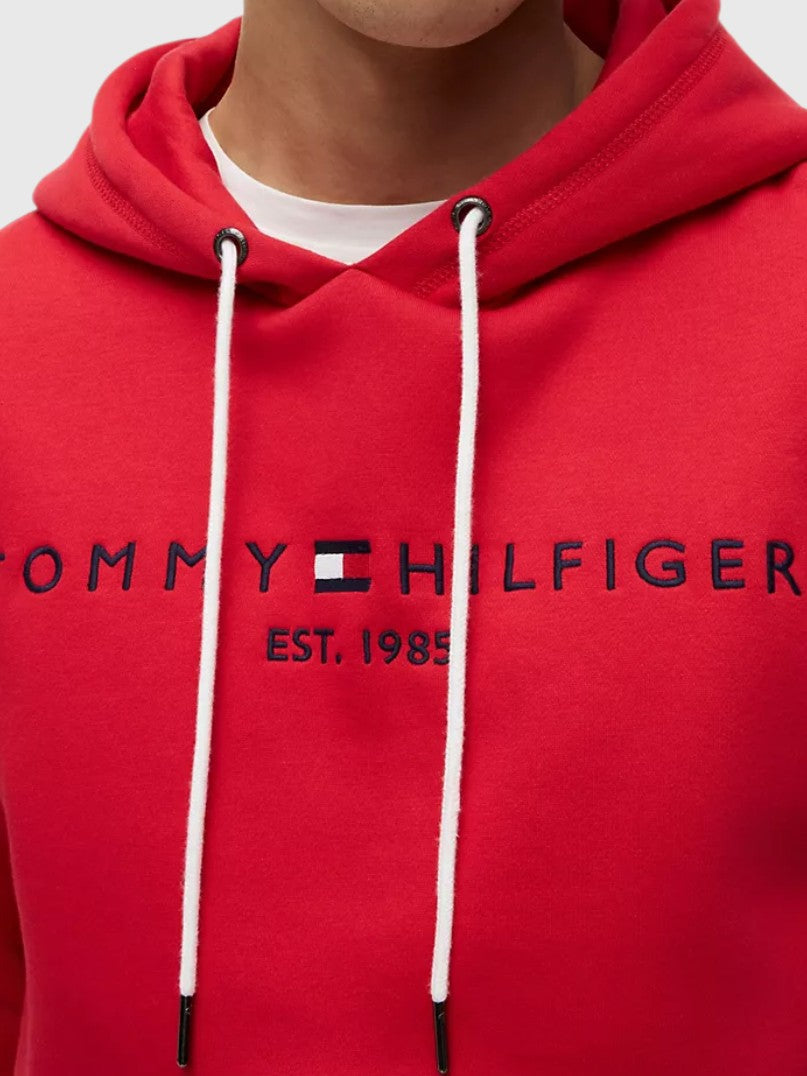 TOMMY HILFIGER Embroidered Tommy Logo Hoodie,78JB336-XLG
