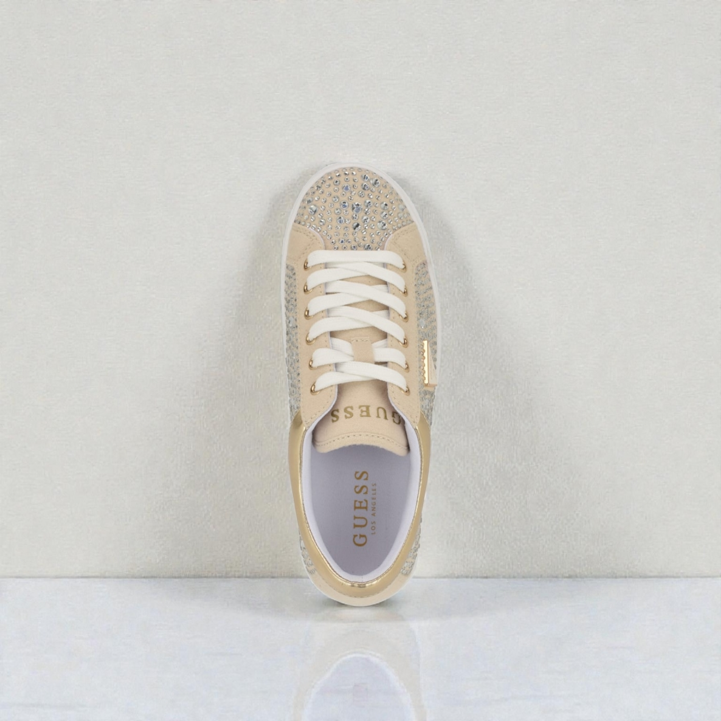 Sonly Rhinestone Platform Sneakers