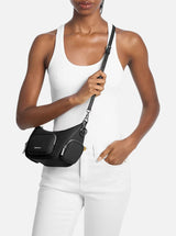 Michael Kors Merritt Signature Logo Convertible Crossbody Bag,35S6S0WC1B