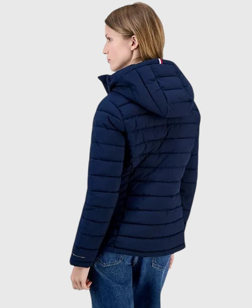 TOMMY HILFIGER Women's Hooded Packable Puffer Coat