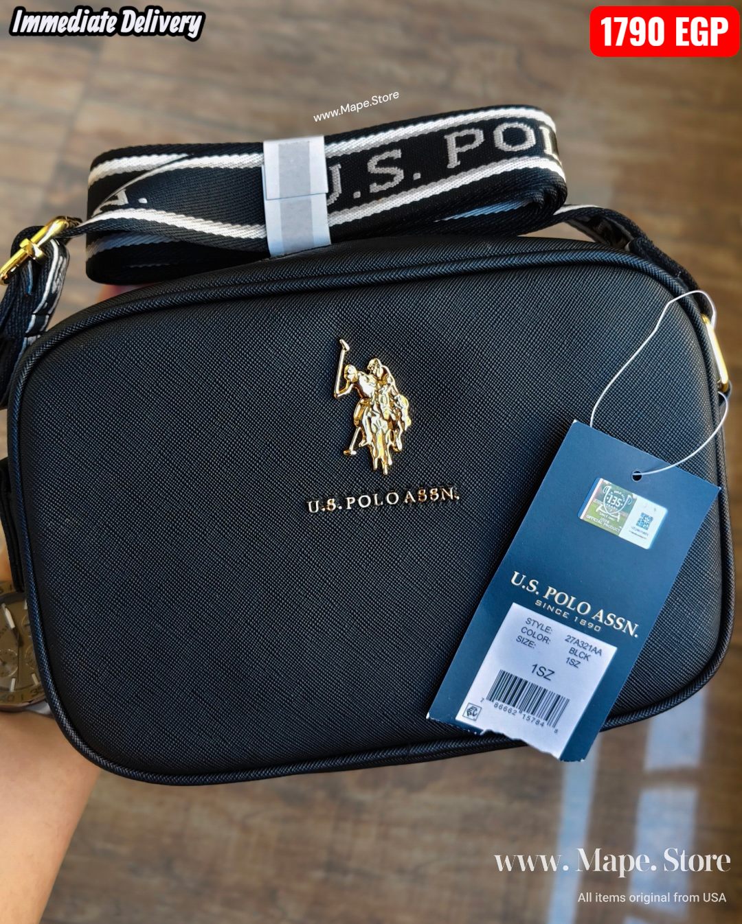 Immediate CLASSIC ZIP CROSSBODY BAG,27A278-AA00A