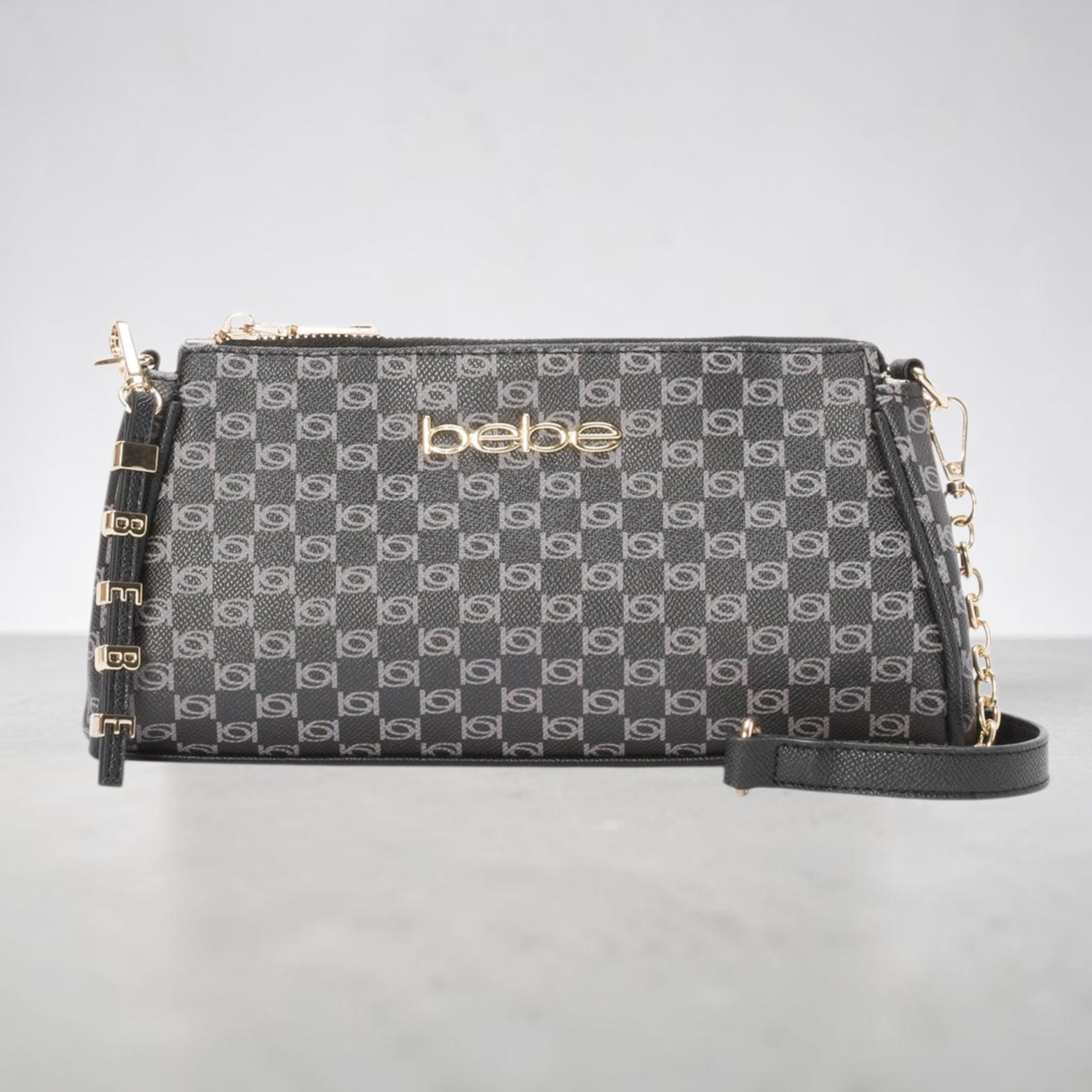 Adela Monogram Baguette Crossbody