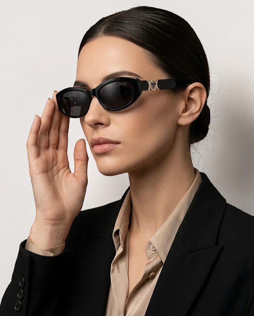 Guess 54mm Oval Sunglasses