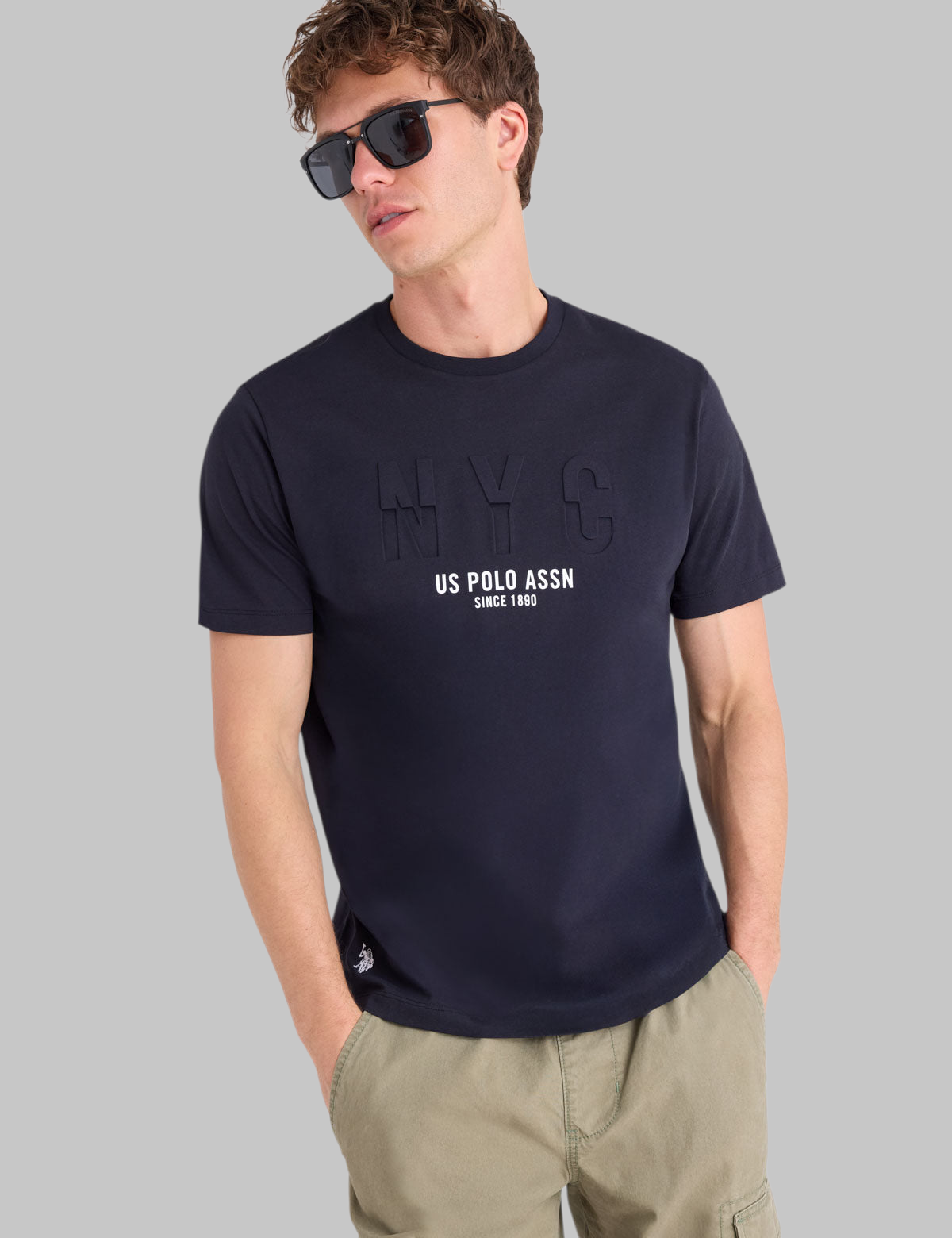 NYC WORDMARK PRINTED GRAPHIC T-SHIRT