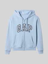 Gap Relaxed Gap Logo Zip Hoodie,627454