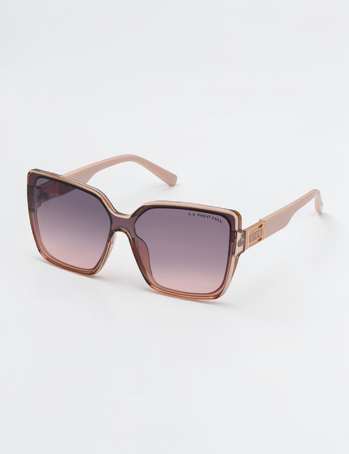 US Polo  LADIES OVERSIZED RECTANGULAR SUNGLASSES Serial PA5135-0000A