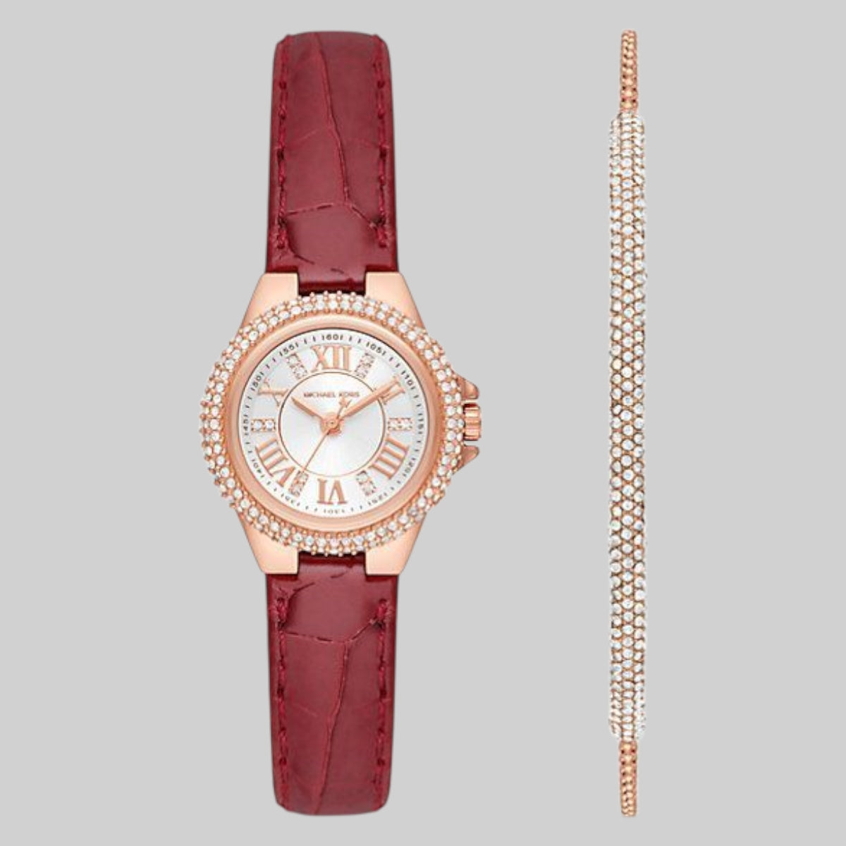 Camille Quartz Silver Women's Watch, MK1069SET