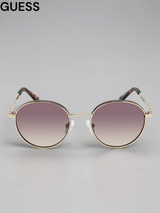 GUESS womens Classic Round Sunglasses Round Sunglasses