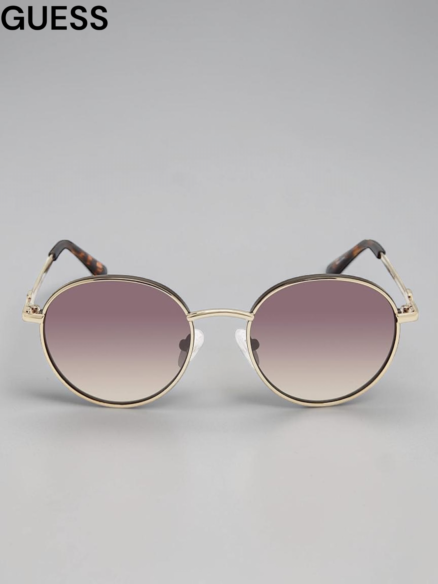 GUESS womens Classic Round Sunglasses Round Sunglasses