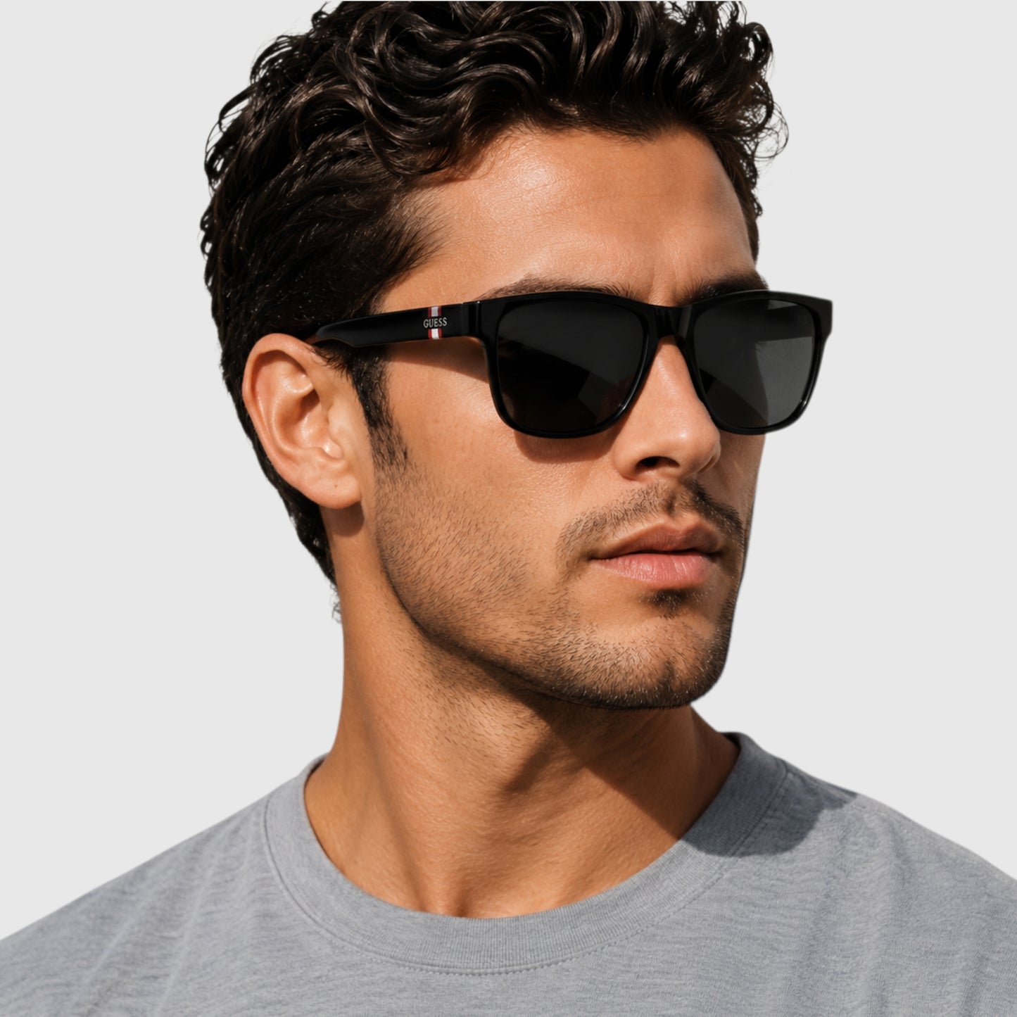 Guess Smoke Square Men's Sunglasses GF5120 01A 59