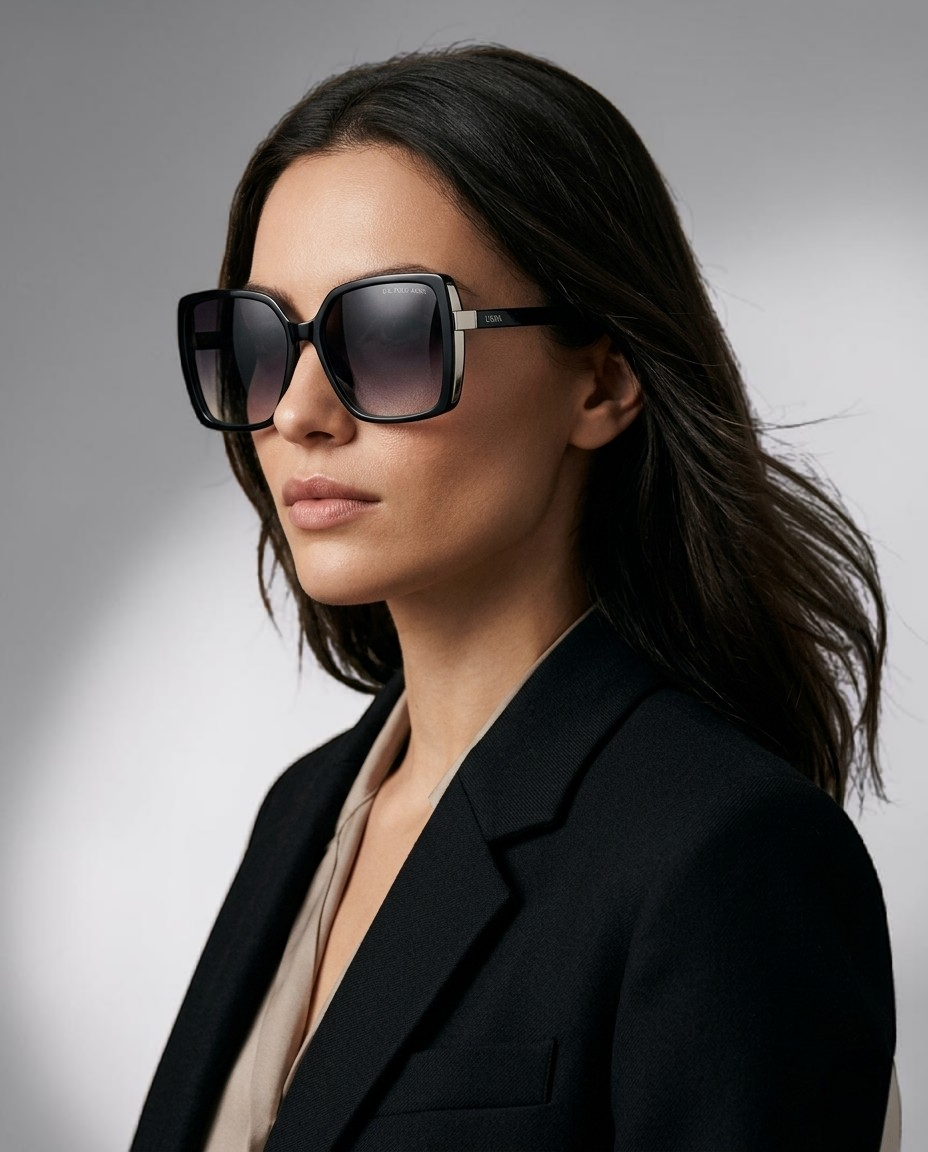 LADIES SQUARE GRADIENT SUNGLASSES  Serial PA5136-0000A