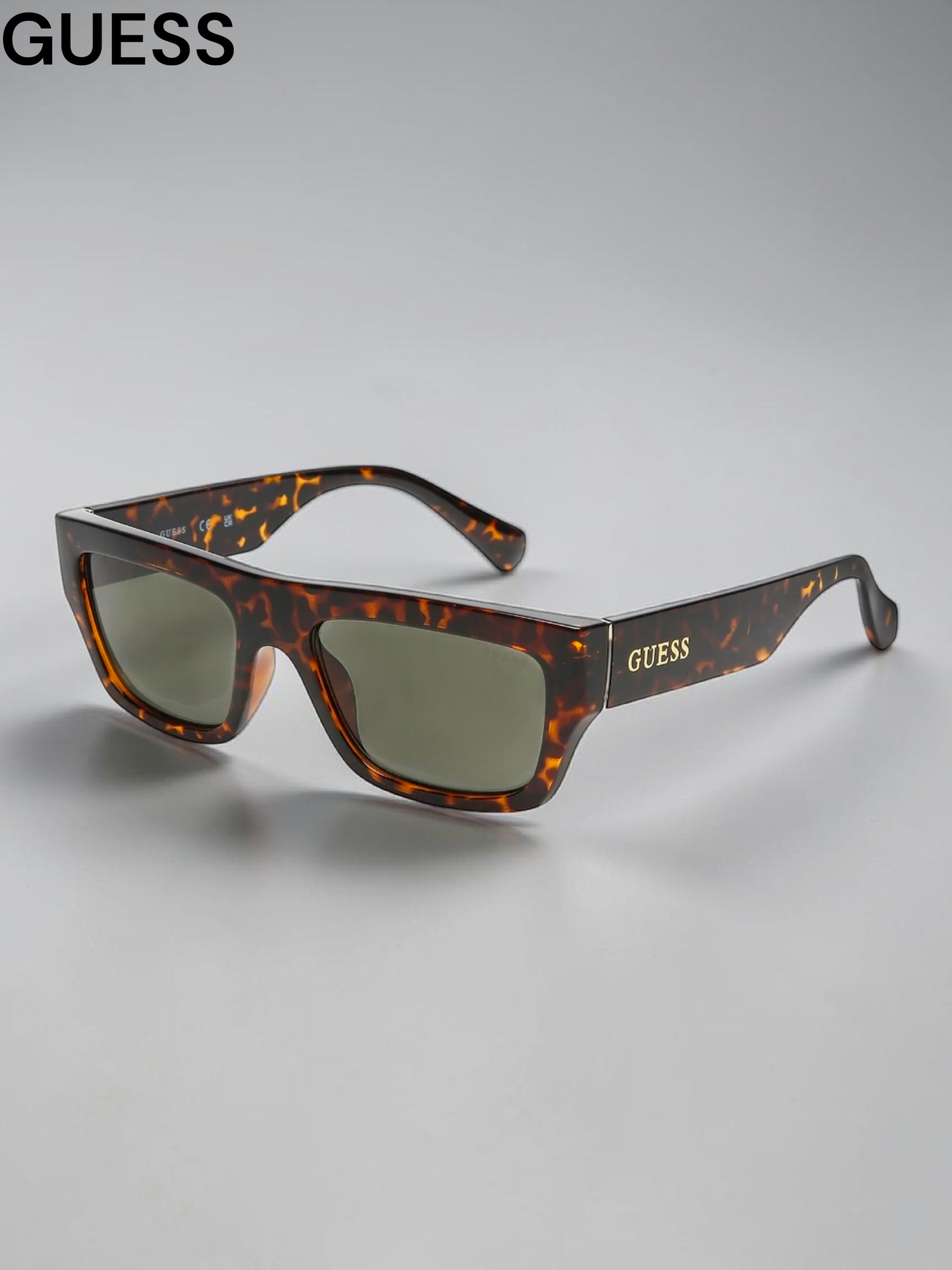 Guess 55mm Square Sunglasses