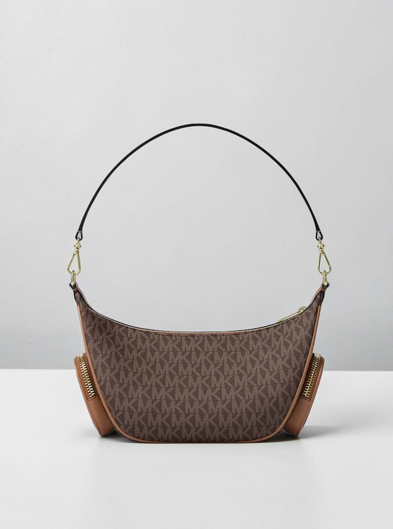 Michael Kors Merritt Signature Logo Convertible Crossbody Bag,35S6S0WC1B