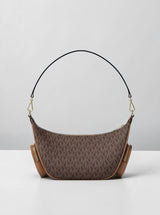 Michael Kors Merritt Signature Logo Convertible Crossbody Bag,35S6S0WC1B