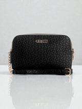 Zakaria Debossed Logo Double-Zip Crossbody