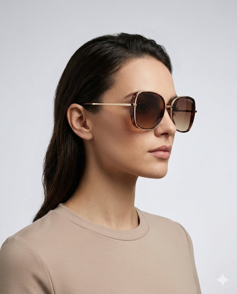 Immediate US Polo  LADIES GILDED HALO BUTTERFLY SUNGLASSES Serial PA5184