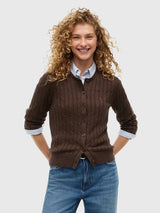 TOMMY HILFIGER Cable Knit Cardigan,XW07848-HIN