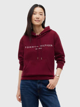 TOMMY HILFIGER  Logo Fleece Hoodie,XW06072-DW5