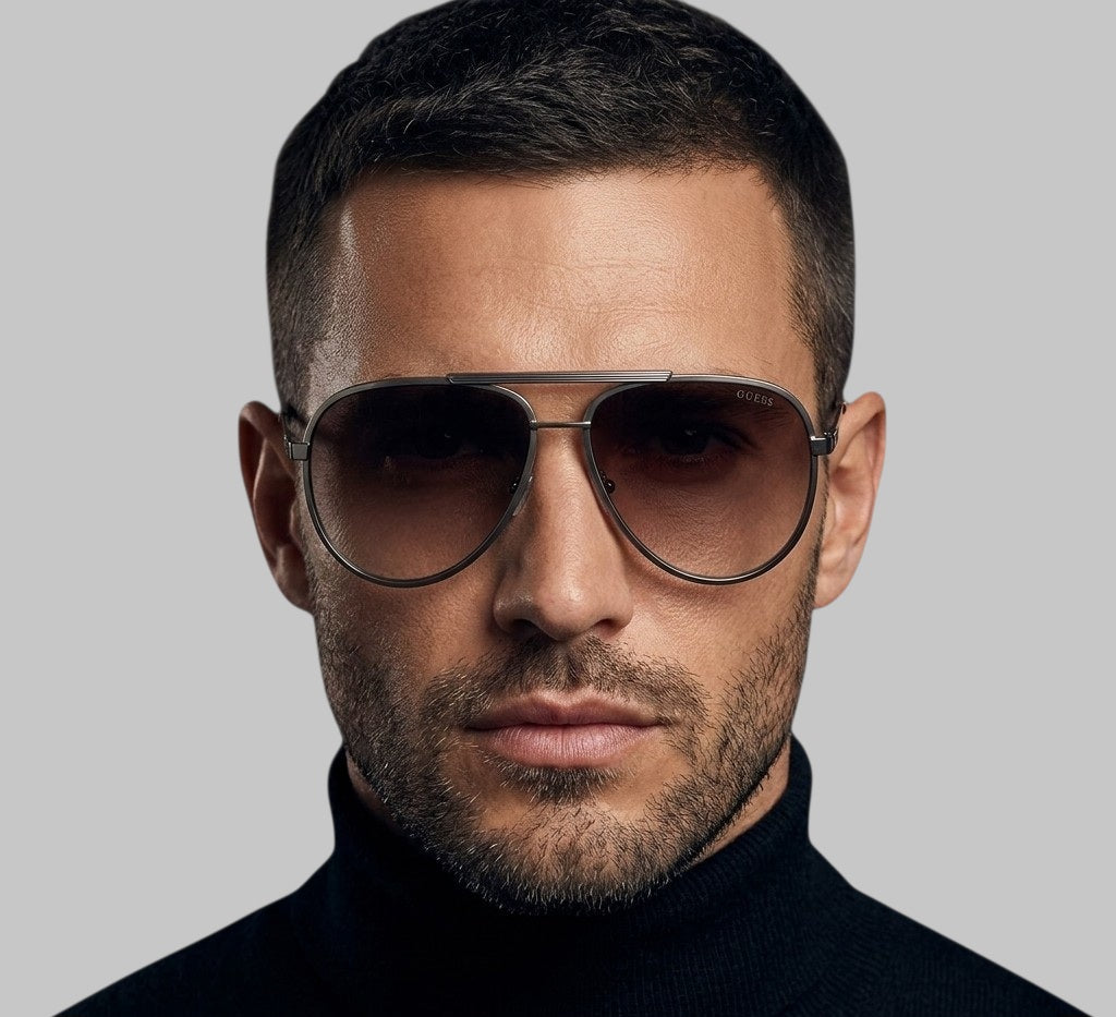 Brown Gradient Pilot Men's Sunglasses
Item No. GU00209 09F 61