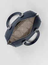 Grayson Pebbled Leather Duffel Crossbody Bag,35S6GGYC1L