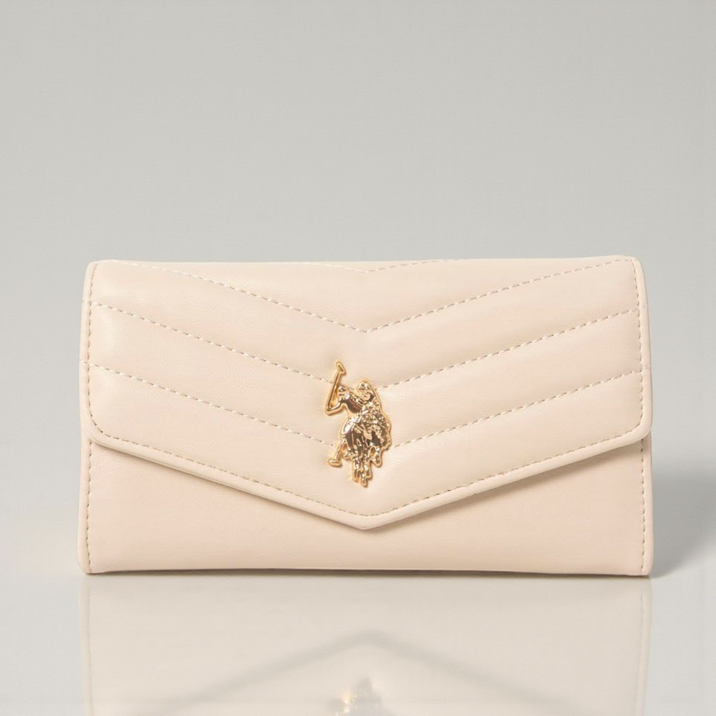U.S Polo LARGE QUILTED FLAP WALLET 27A373