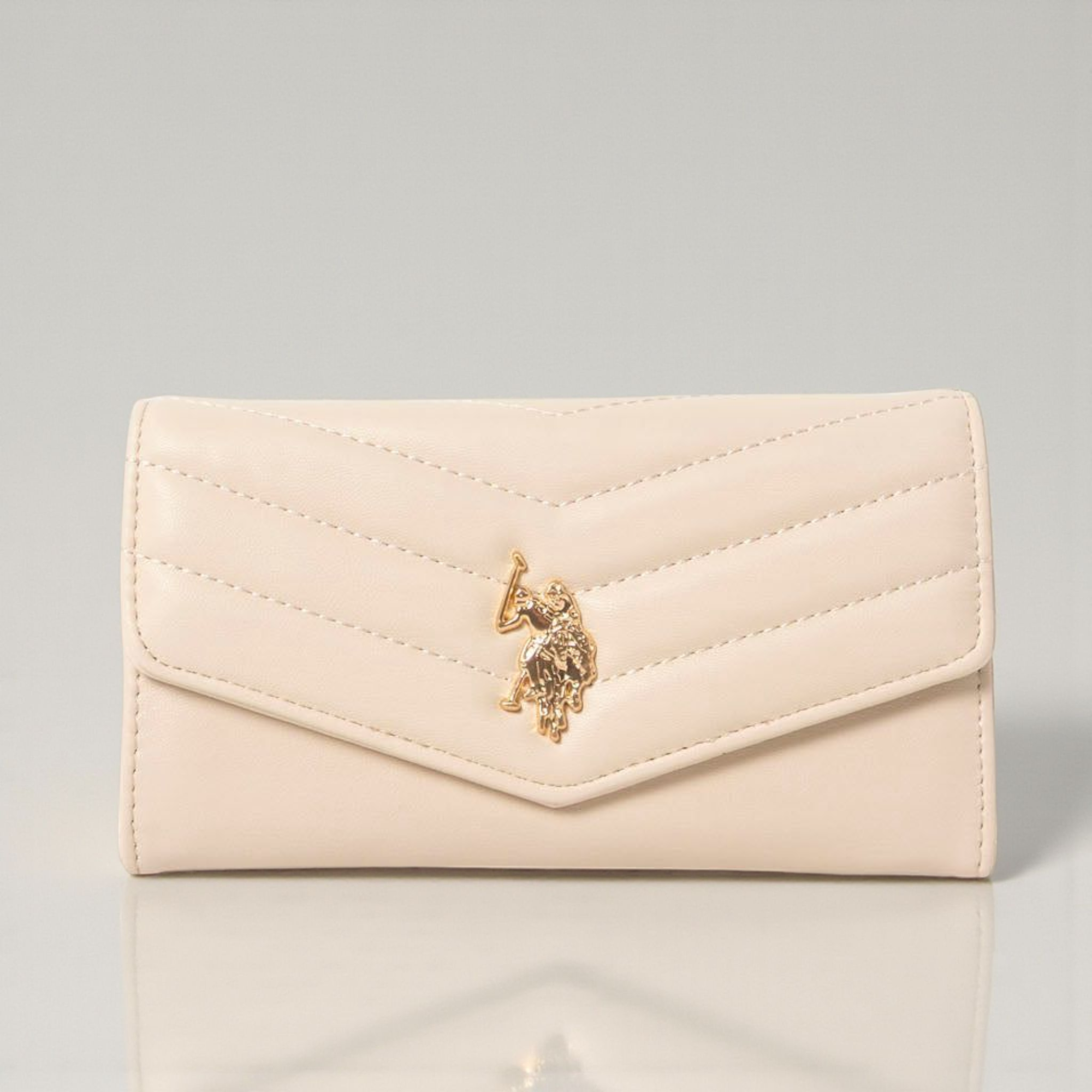 U.S Polo LARGE QUILTED FLAP WALLET 27A373