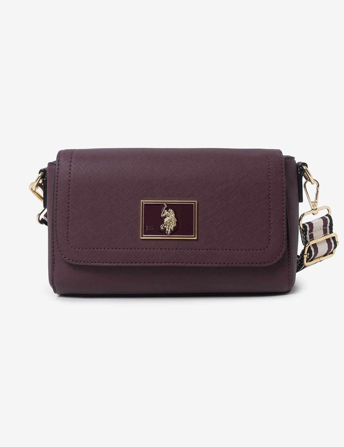 U.S Polo ENAMEL CROSSBODY BAG 27A396-AA00A