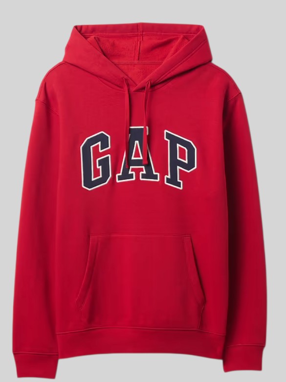 GAP Relaxed Gap Logo Hoodie,1179544