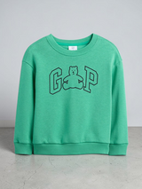 babyGap Logo Relaxed Crewneck Sweatshirt