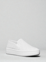 M.k Teddi Signature Logo Slip-On Sneaker