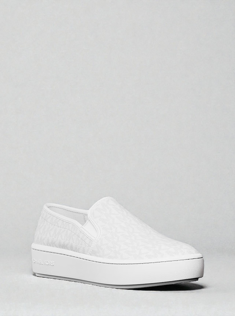 M.k Teddi Signature Logo Slip-On Sneaker